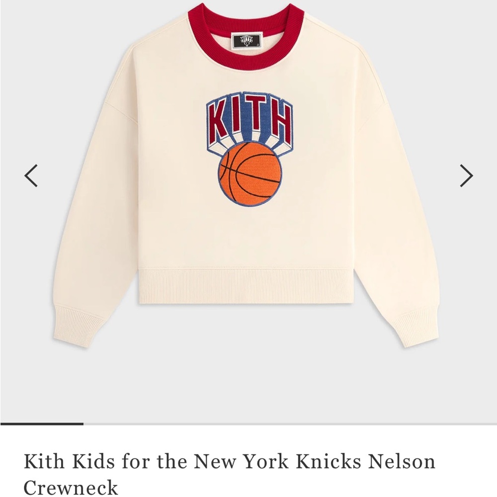 Kith Kids New York Knicks Nelson Crewneck